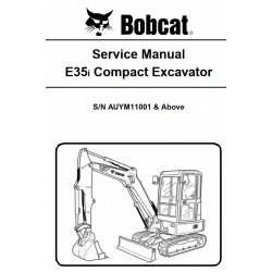 Bobcat - instrukcje napraw - schematy - DTR - service manuals - Bobcat E35i